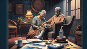 Elderly Diabetic Foot Care