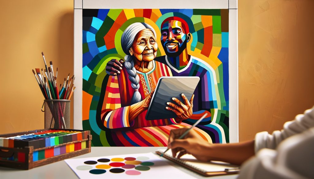 Staying Connected Safely in Elderly