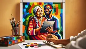 Staying Connected Safely in Elderly