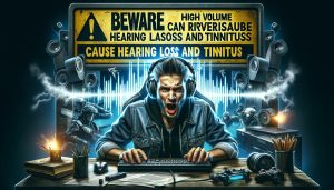 Gamers at risk of irreversible hearing loss and tinnitus