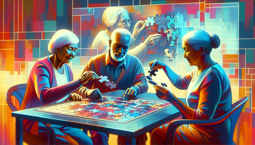 Benefits of Puzzle Games in Elderly Mental Fitness
