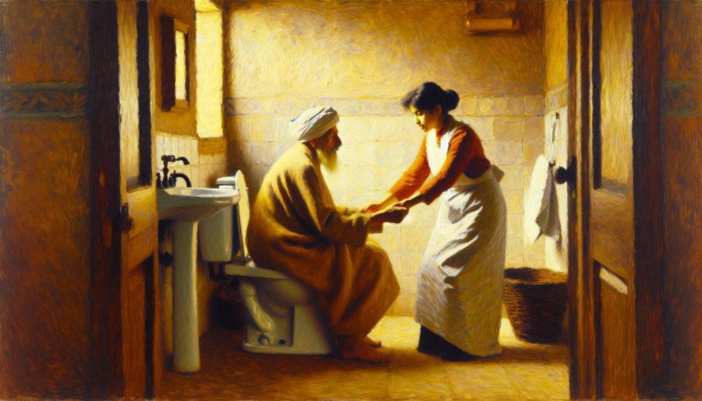 Assisting with Toileting: Caregiver Guide