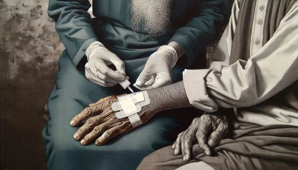 Treatment of Skin Tears in the Elderly