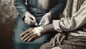 Treatment of Skin Tears in the Elderly