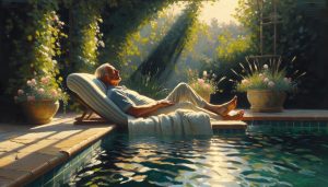 Experiencing Hydrotherapy with Elderly Parent