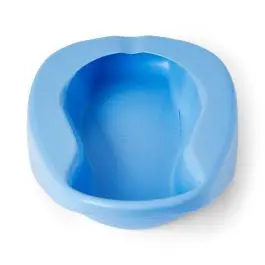 Autoclavable Bedpan, Pontoon, Blue, Case of 12