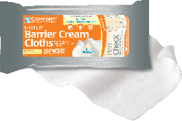 Comfort Shield Barrier Cream Cloths, 8/Pack