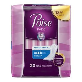 Depend Poise Pads Moderate Absorbency