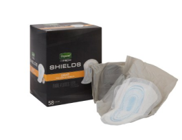 Depend Shields For Men Light Absorbency, One Size Fits Most