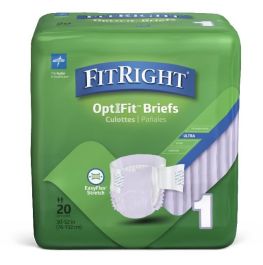 FitRight Stretch Ultra Incontinence Briefs with Center Tab