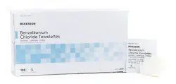 McKesson Sanitizing BZK Skin Wipe
