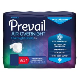 Prevail Air Overnight Briefs Overnight Absorbency