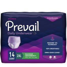 Prevail for Women Daily Absorbent Underwear