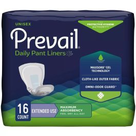 Prevail Pant Liner Overnight Super 28" x 15" Lavender
