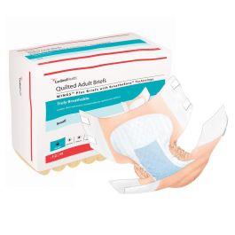 Wings Quilted Plus with BreatheEasy Technology Incontinence Brief