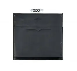 18" Black Vinyl Back Upholstery for Excel 2000 Wheelchair, Each