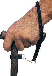 Alex Orthopedic Cane Wrist Strap with Snap Off Clip
