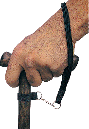 Alex Orthopedic Cane Wrist Strap with Snap Off Clip
