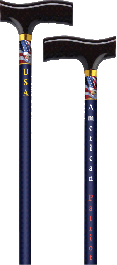 Alex Orthopedic Straight Cane with Fritz Handle