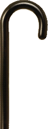 Alex Orthopedica Tourist Handle Wood Cane 36"-37"