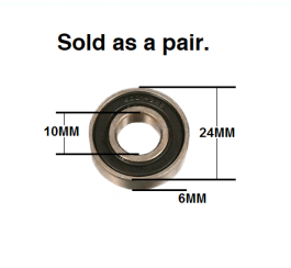 Drive Caster Bearings 1026618-AN