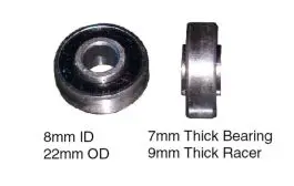 Drive Caster Bearings STDS1011