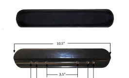 Drive Wheelchair Arm Pad - STDSDSKNB