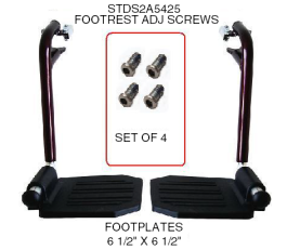 Drive Wheelchair Footrests For ATC22