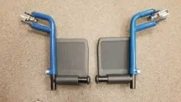 Footrest Set for Blue Streak Wheelchairs