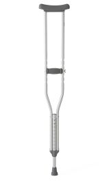 Medline Steel Push-Button Crutches