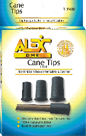 Replacement Rubber Cane Tip, 16 mm