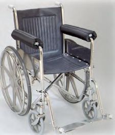 Skil-Care Padded Wheelchair Armrest, Full Arm 16", 1 Pair