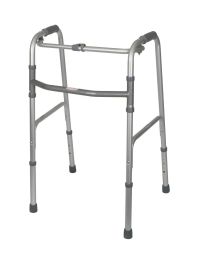 Adult Folding Walker, 1 Button, Case of 2
