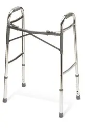 Adult Heavy-Duty Two-Button Folding Walker