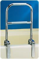 Dual Level Bathtub Rail