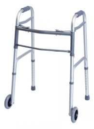 Everyday Dual Release Adult Walker w/ Wheels