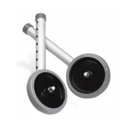 Guardian 5" Front Walker Wheels, Chrome
