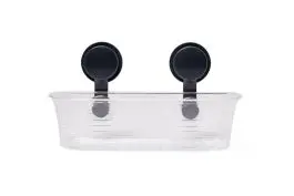 Momentum Shower Caddy, Grey, 11.3" x 4.5" x 4.5", Each