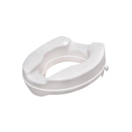 Raised Toilet Seat with Lock