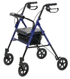 Set n' Go Wide Height Adjustable Rollator
