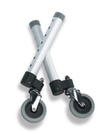 Swivel Footpiece Set, 3" Wheels, Pair