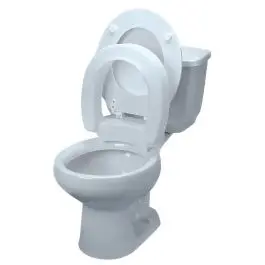 Tall-Ette Elevated Hinged Standard Toilet Seat