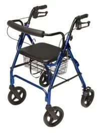 Walkabout 4-Wheel Contour Deluxe Rollator