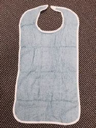 Lew Jan Textile Hook and Loop Closure Reusable Bib